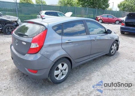 2014 Hyundai Accent Gs from USA, damaged, VIN KMHCT5AE0EU197288